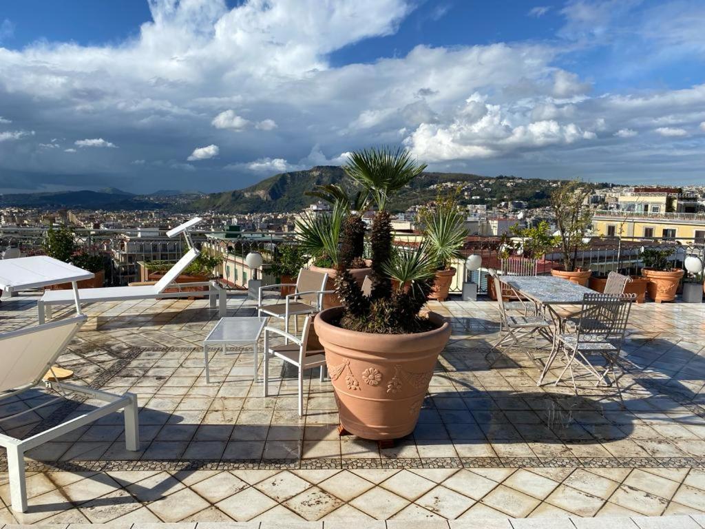 Terrazza Morghen Panoramic Rooftop Napels Buitenkant foto