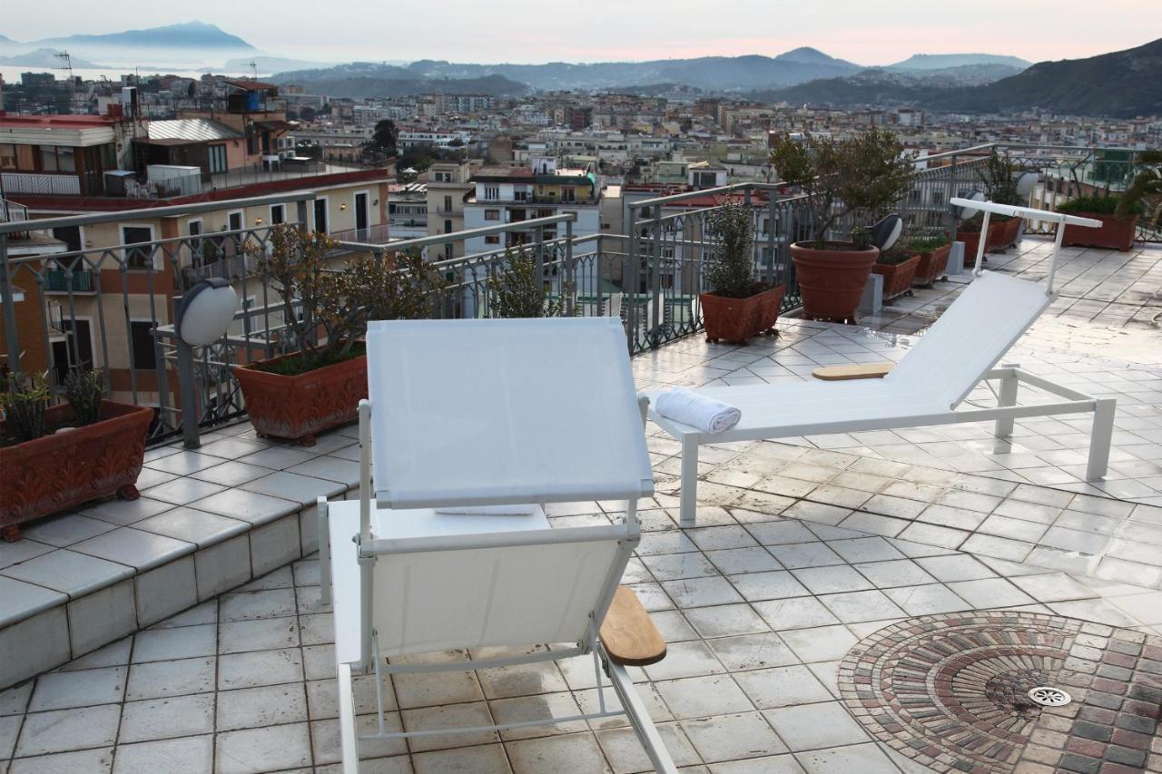 Terrazza Morghen Panoramic Rooftop Napels Buitenkant foto