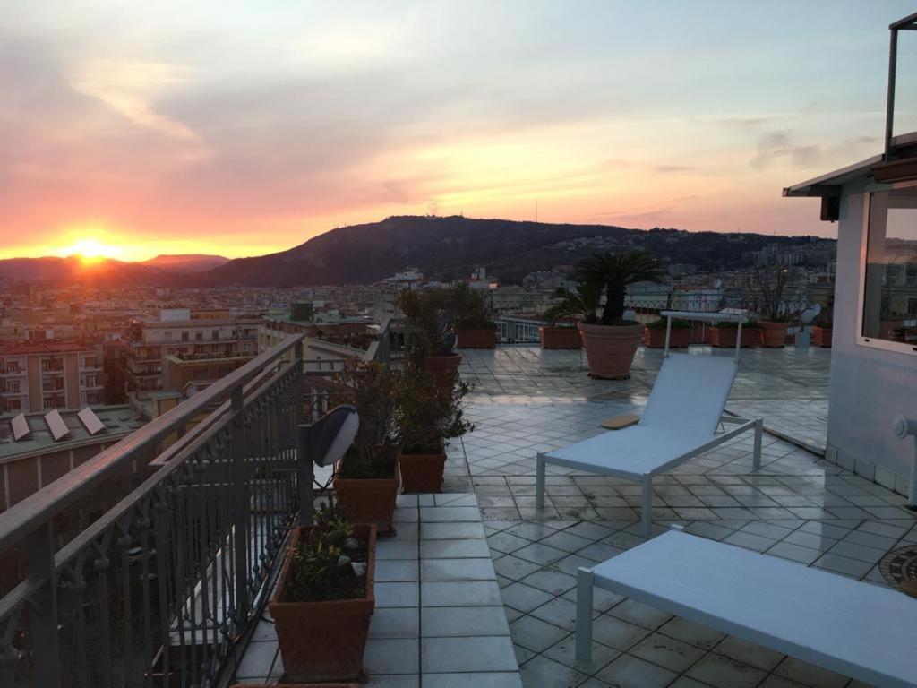 Terrazza Morghen Panoramic Rooftop Napels Buitenkant foto