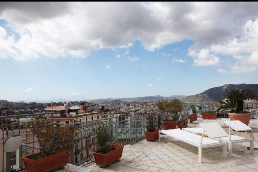 Terrazza Morghen Panoramic Rooftop Napels Buitenkant foto