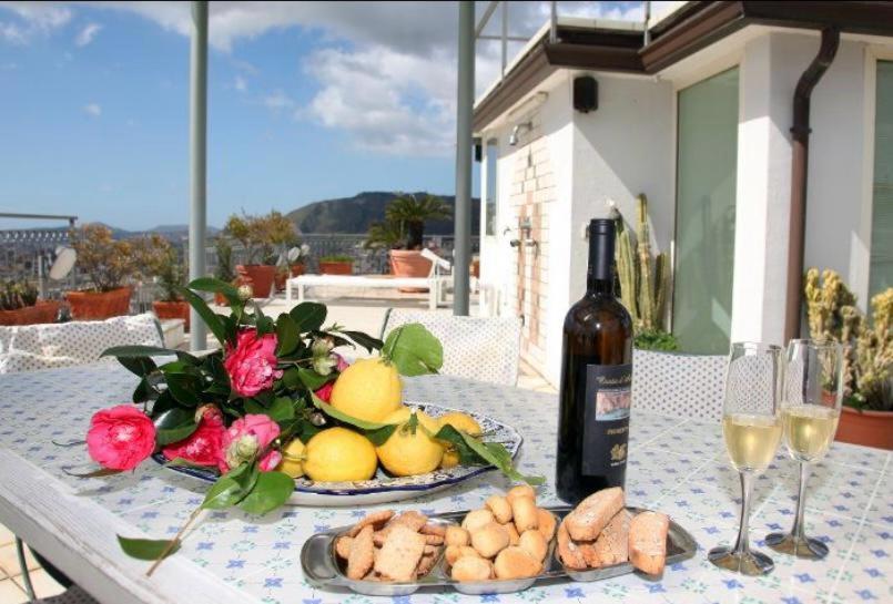 Terrazza Morghen Panoramic Rooftop Napels Buitenkant foto