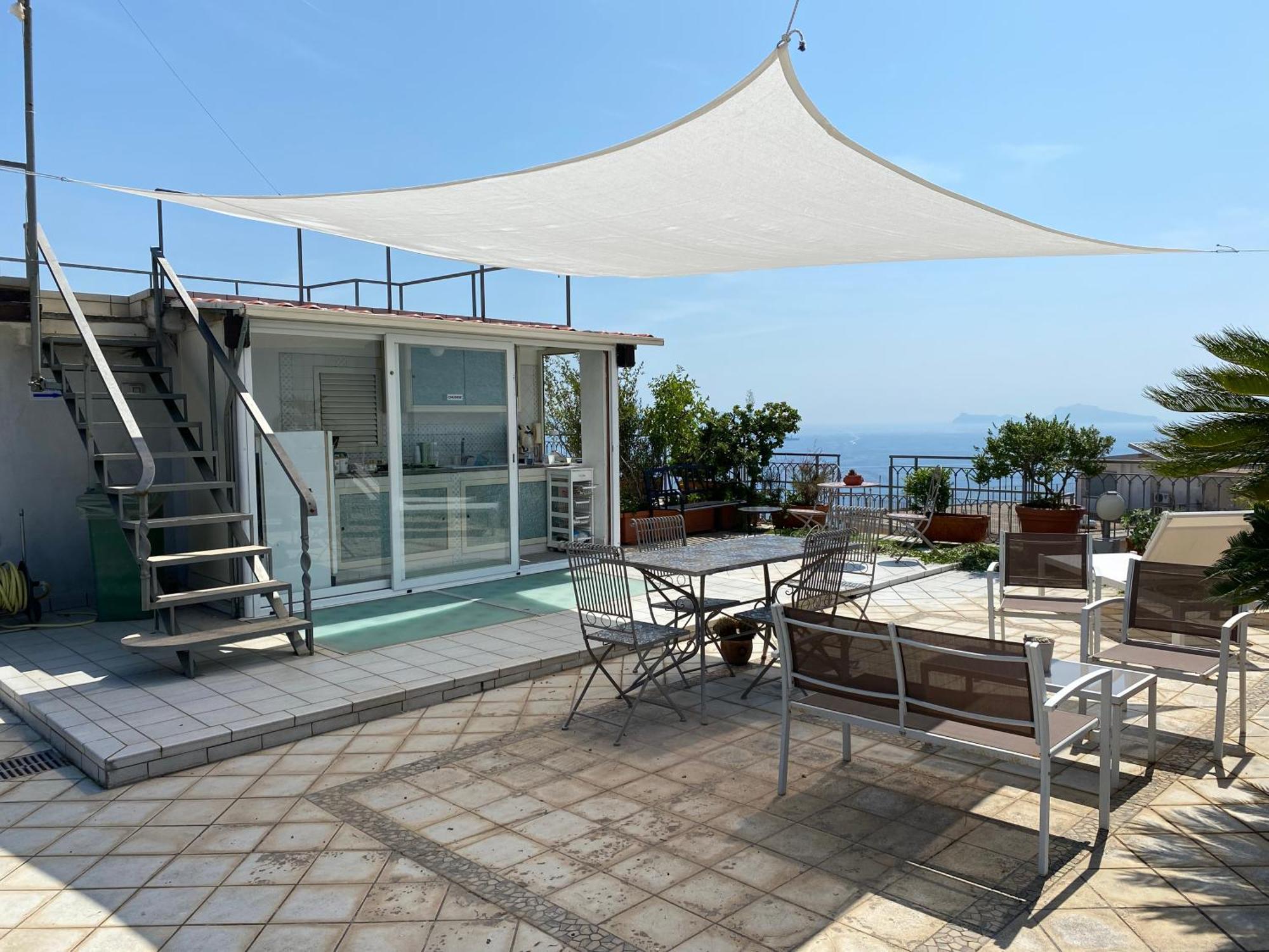 Terrazza Morghen Panoramic Rooftop Napels Buitenkant foto